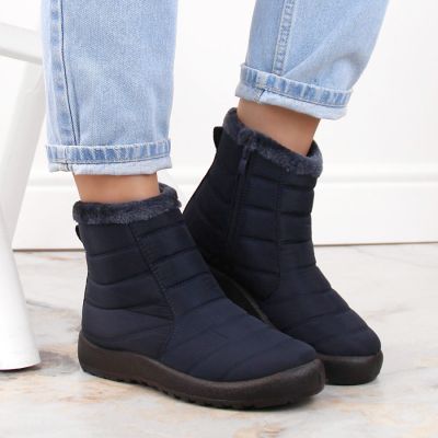 8. Potocki W WOL198B navy blue snow boots 