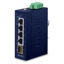 PLANET IGS-510TF Network Link Unmanaged Gigabit Ethernet (10/100/1000) Blue