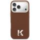 3. Karl Lagerfeld Karl Head Logo MagSafe Case for iPhone 17 Pro Max - Brown