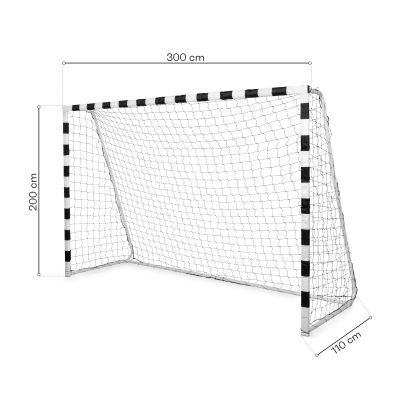 7. Meteor football goal 300x200x110 cm