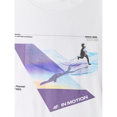 7. Men's T-shirt 4F 4FRSS26TTSHM3661-10S
