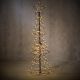 6. DECORATIVE CHRISTMAS TREE 310 LED WARM WHITE 150 CM LUCA