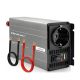 Qoltec MS Wave Voltage Converter | 12V to 230V | 500/1000W | USB | Compatible with LiFePO4 GEL AGM