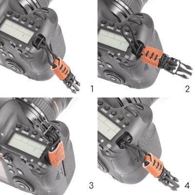2. C-Rope Claw Strap Digital Camera Nylon Black