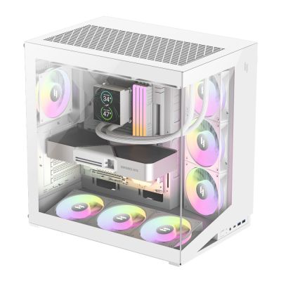 4. Gamemax Case | NEX C56 WH | ATX