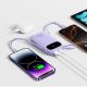 5. Baseus EnerFill FC21 Qpow 3 Ultra 20000mAh 22.5W Powerbank with Digital Display and Cable Included - Purple