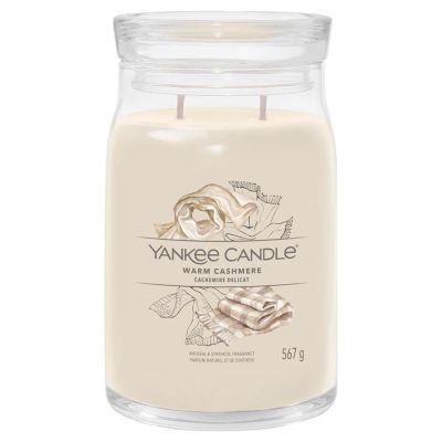 5. Large WARM CASHMERE YANKEE Candle