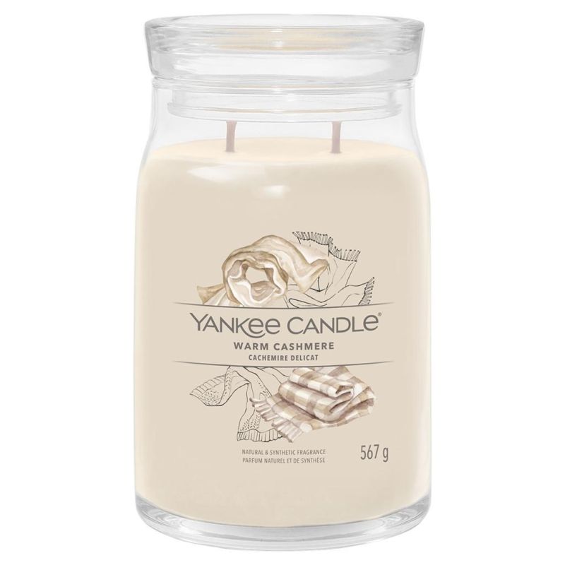 5. Large WARM CASHMERE YANKEE Candle