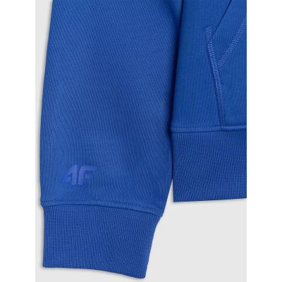 6. Men's sweatshirt with hood, open, 4F 4FWSS25TSWSM1749-36S