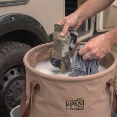 9. OFFLANDER FOLDABLE CAMPING BASKET 10 L