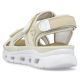 18. Comfortable Velcro sandals Rieker W RKR691 beige