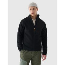 Men's sherpa fleece with stand-up collar 4F 4FRAW24TFLEM360-20S