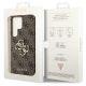 8. Guess 4G Big Metal Logo Case for Samsung Galaxy S24 Ultra - Brown