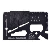 Multitool AZIMUTH TOOL CARD multifunction card - 13 tools + case, 85/53 mm (H-O200930TC)