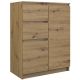 2. ARTISAN 2-DOOR 2-DRAWER CHEST