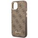 6. Guess GUHCP14MHG4SHW iPhone 14 Plus 6.7 "brown / brown hard case 4G Vintage Gold Logo