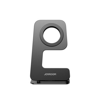 4. Joyroom JR-W18 inductive charger holder for smartwatches - black