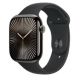 Apple Watch Series 10 GPS + Cellular 46mm Slate Titanium Case with Black Sport Band M/L