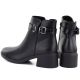 9. Women's leather ankle boots with insulated sole, black Sergio Leone BT-25-S