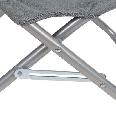 16. FOLDABLE BEACH CHAIR GRAY