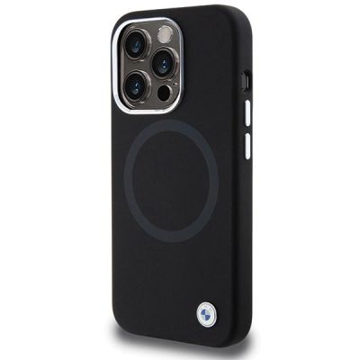 2. BMW Signature Liquid Silicone MagSafe case for iPhone 15 Pro Max - black