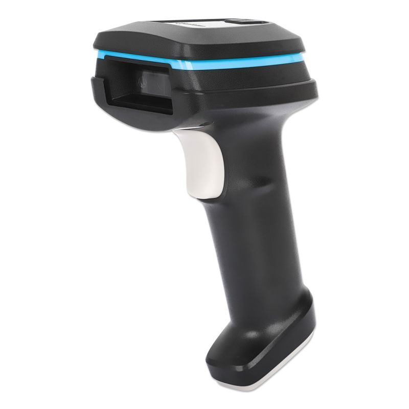 Manhattan 154185 Barcode Reader Handheld 1D/2D LED Barcode Reader Black