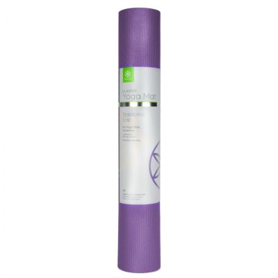 16. Gaiam Plum Jam Double-Sided Yoga Mat 6 mm 60526