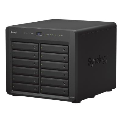 2. NAS Synology DS3622xs+; Tower; 12x (3.5"/2.5" SATA HDD/SSD); Intel Xeon D-1531;,16 GB DDR4 ECC SODIMM (max. 48GB),2 x 1GbE RJ-45, 2 x 10GbE RJ-45