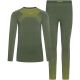 10. VIKING Altis Man Set Merino men's underwear dark green M