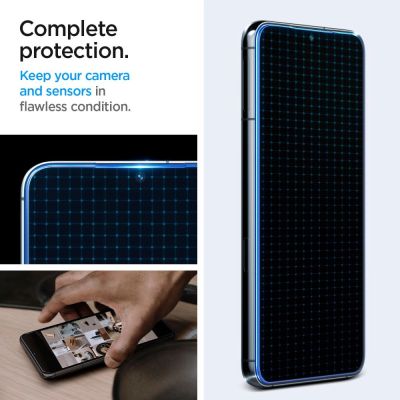 9. Spigen Glas.tR EZ Fit tempered glass for Samsung Galaxy S23+ - 2 pcs.
