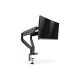 16. Double desk arm (clamp) 2xLCD max. 32" max. 2x9kg tilt and swivel black