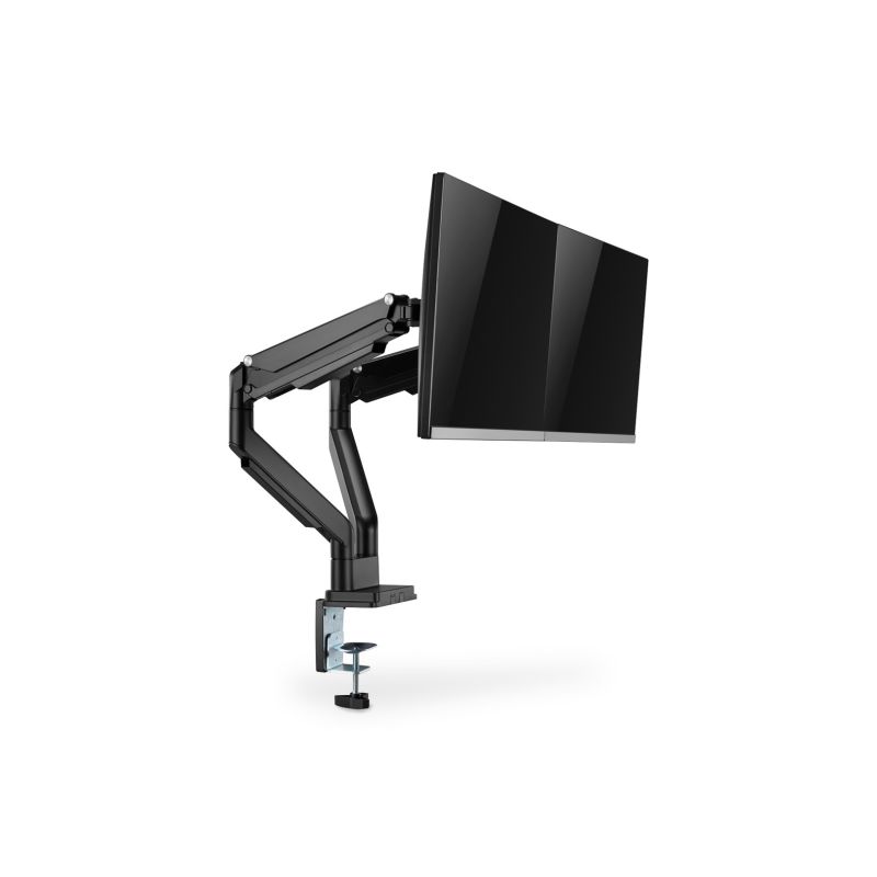 16. Double desk arm (clamp) 2xLCD max. 32" max. 2x9kg tilt and swivel black