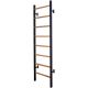 15. GYMNASTIC WOODEN AND METAL WALL BAR WITH 4 HANDLES BENCHK 200B