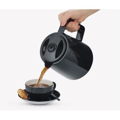 10. SEVERIN KA 9307 coffee machine with 2 thermoses 1000W black
