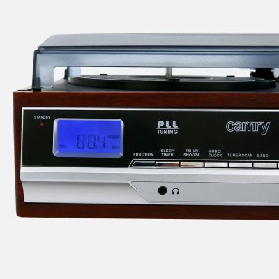 5. Turntable with Radio Adler CR 1113 (black)