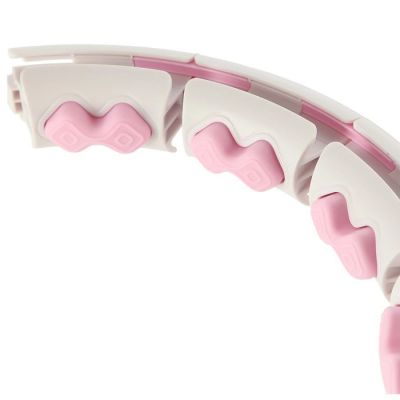 9. HMS HHW06 hula hoop with studs, weight and counter, pink