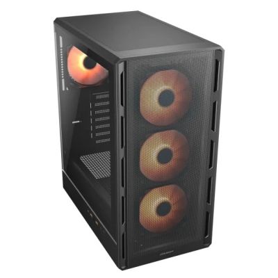 3. COUGAR CGR-2GA5B-P Midi Tower PC Case, Black