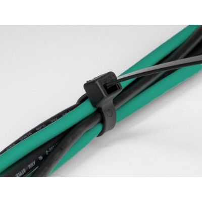 3. DeLOCK UV-resistant cable tie, L 1220 x W 9.0 mm black, 10 pcs.