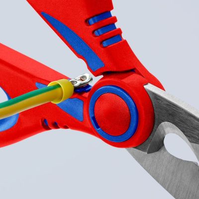 7. Knipex 95 05 10 SB Electrician's Scissors