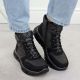 6. Rieker M6023-45 ultra-light waterproof women's ankle boots in black