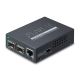 PLANET GT-1205A Network Converter 1000 Mbit/s Black