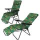 9. GARDEN CHAIR WITH FOOTREST 57x83x106CM FLOWER