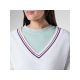 5. ROSSIGNOL Women's Sweater W Knitted V Neck White