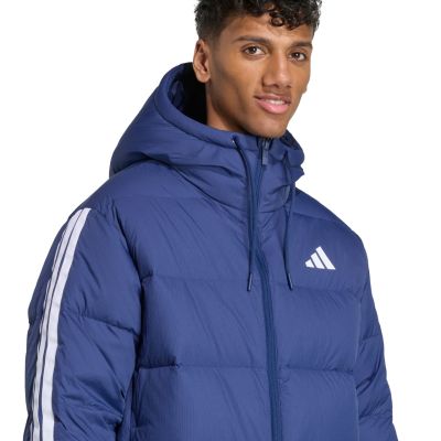 11. Men's adidas Ess 3S PD HD J jacket navy blue JX7799