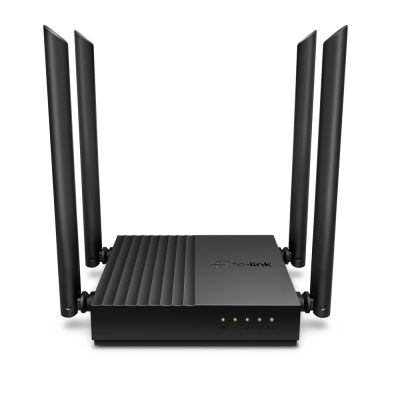 12. TP-LINK Archer C64 Router Supports 802.11ac Wave2 Wi-Fi standard – 867 Mbps on the 5 GHz band and 400 Mbps on the 2.4 GHz band†.
