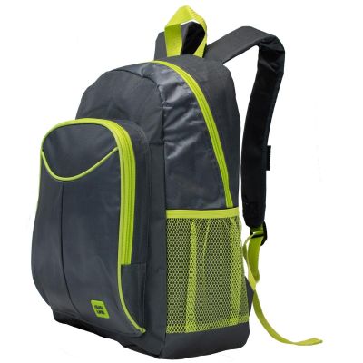 Graphite-Lime Youth Backpack SEMI LINE