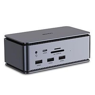 6. Lindy 43372 Docking Station USB4 Anthracite