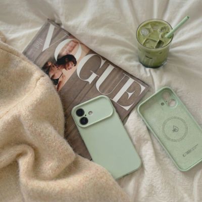 4. Tech-Protect Silicone MagSafe Case for iPhone 17 - Green