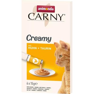 ANIMONDA Carny Creamy with chicken + taurine 6x 15g