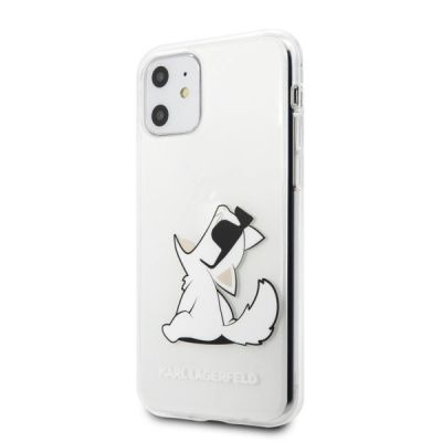 2. Karl Lagerfeld Choupette Fun iPhone 11 / Xr Case - Transparent